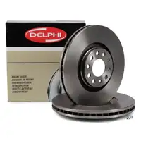 DELPHI BG3714 Bremsscheiben Satz f&uuml;r AUDI A4 B5 B6 B7 A6 C5 SEAT Exeo 3R vorne
