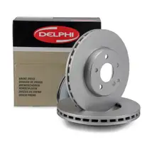 DELPHI BG3755C Bremsscheiben Satz f&uuml;r MERCEDES E-Klasse W211 S211 vorne