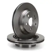 DELPHI BG3758 Bremsscheiben Satz f&uuml;r MERCEDES W211 W212 X204 C218 X218 C219 hinten