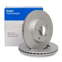 DELPHI BG3845C Bremsscheiben Satz f&uuml;r MERCEDES A-Klasse W169 B-Klasse W245 vorne