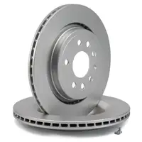 DELPHI Bremsscheiben + Bremsbel&auml;ge f&uuml;r OPEL Signum CC Vectra C SAAB 9-3 YS3F Zoll hinten