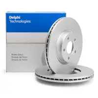 DELPHI BG3895C Bremsscheiben Satz f&uuml;r FORD Focus 2 3 Kuga 1 2 Grand/C-MAX 1 2 vorne