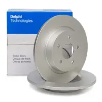 DELPHI BG3897C Bremsscheiben Satz f&uuml;r FORD Focus/C-Max DM2 Focus 2 MK2 hinten