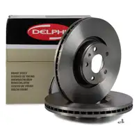 DELPHI BG3939 Bremsscheiben Satz f&uuml;r AUDI A6 4F C6 A8 4E D3 PR-1LD/1LG vorne