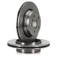 DELPHI Bremsscheiben + Bel&auml;ge + Wako f&uuml;r BMW X3 E83 2.0-xDrive 30i 2.0-xDrive 35d hinten