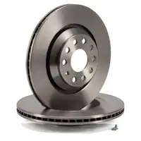 DELPHI Bremsscheiben + Bel&auml;ge f&uuml;r VW Golf 8 GTI/R AUDI S3 8Y CUPRA Formentor Leon hinten