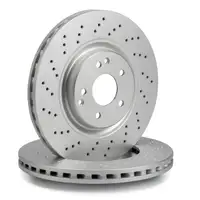 DELPHI BG3985C Bremsscheiben Satz f&uuml;r MERCEDES C-Klasse W203 S203 CLK C209 A209 SLK vorne