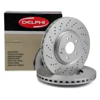 DELPHI BG3985C Bremsscheiben Satz f&uuml;r MERCEDES C-Klasse W203 S203 CLK C209 A209 SLK vorne