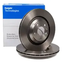 DELPHI BG3991 Bremsscheiben Satz f&uuml;r AUDI A6 C5 C6 PR-1KW/2EE hinten