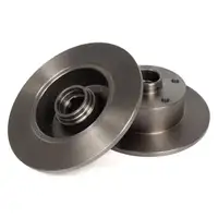 DELPHI BG3030 Bremsscheiben Satz f&uuml;r AUDI A4 B5 1.6-2.8 1.9/2.5 TDI hinten 8D0615601B