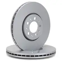 DELPHI Bremsscheiben + Bel&auml;ge f&uuml;r VW Polo 9N 1.8 GTI 1.9 TDI SEAT Ibiza 3 4 SKODA vorne