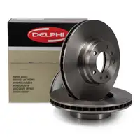 DELPHI BG3039 Bremsscheiben Satz f&uuml;r BMW 7er 728i 730i 735i 725tds 730d vorne 34116757753