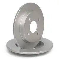 DELPHI BG3054C Bremsscheiben Satz f&uuml;r FORD Fiesta 5 MK5 ST150 6 MK6 Focus 1 MK1 hinten