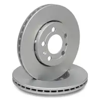 DELPHI Bremsscheiben + Bremsbeläge VW Golf 4 Polo 4 5 6 Bora Fox AUDI A1 8X A3 8L1 vorne