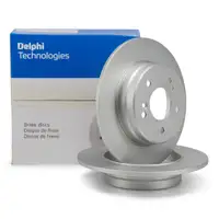 DELPHI BG3326C Bremsscheiben Satz f&uuml;r MERCEDES W202 W203 W124 W210 R170 R171 hinten