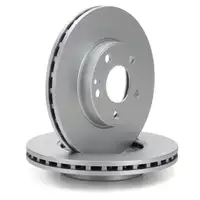 DELPHI Brake Discs + Pads + Sensor for MERCEDES W176 W246/242 with steel wheels (front)