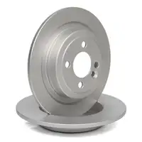 DELPHI BG4560C Bremsscheiben Satz f&uuml;r MINI R56 R55 R57 R58 R59 hinten 34216784389