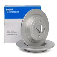 DELPHI BG4560C Bremsscheiben Satz f&uuml;r MINI R56 R55 R57 R58 R59 hinten 34216784389