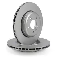 DELPHI BG753C Bremsscheiben Satz f&uuml;r BMW E60 E61 540-550i 535d E63 630-650i 635d hinten