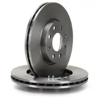 DELPHI Bremsscheiben Satz für FIAT Punto 199_ OPEL Adam 14 Zoll Corsa D E vorne