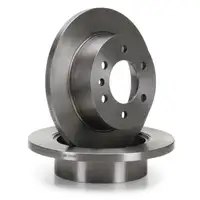 DELPHI Bremsscheiben Satz f&uuml;r MERCEDES Sprinter 906 VW Crafter 30-35 30-50 2E_ 2F_ hinten