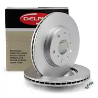 DELPHI BG4093C Bremsscheiben Satz f&uuml;r FIAT Sedici 189_ SUZUKI SX4 EY GY vorne