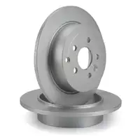 DELPHI Bremsscheiben + Bel&auml;ge f&uuml;r LAND ROVER Freelander 2 L359 bis Fgst. CH999999 hinten