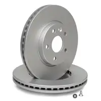 DELPHI Bremsscheiben + Bel&auml;ge f&uuml;r OPEL Astra J 15 Zoll POC J67 vorne + hinten