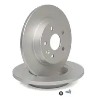 DELPHI Bremsscheiben + Bel&auml;ge f&uuml;r OPEL Astra J 15 Zoll POC J67 vorne + hinten