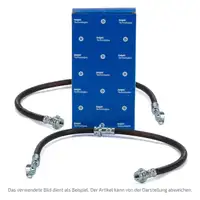 2x DELPHI Bremsschlauch Bremsleitung f&uuml;r NISSAN Micra 3/C+C K12 Note E11 vorne