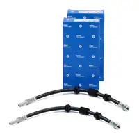 2x DELPHI Bremsschlauch Bremsleitung f&uuml;r FORD Focus 2 MK2 Focus/C-Max DM2 vorne