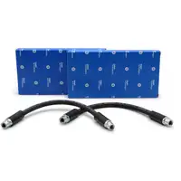 2x DELPHI Bremsschlauch Bremsleitung f&uuml;r VW Passat B5 AUDI A4 B5 A6 SKODA Superb 1 vorne