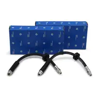 2x DELPHI Bremsschlauch Bremsleitung f&uuml;r AUDI A6 4F C6 Limousine + Avant + Allroad hinten