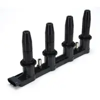 DELPHI Z&uuml;ndspule + 4x BOSCH Z&uuml;ndkerze f&uuml;r OPEL Astra J Insignia A Mokka Zafira B C 1.6 1.8