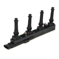 DELPHI Z&uuml;ndspule + 4x BOSCH Z&uuml;ndkerze f&uuml;r OPEL Astra G Zafira A 2.0 OPC 192/200 PS
