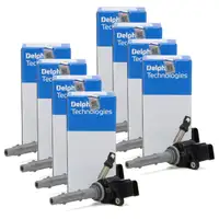 8x DELPHI GN10235-12B1 Z&uuml;ndspule f&uuml;r MERCEDES W211 W212 X164 W164 W221 M273 2729060060