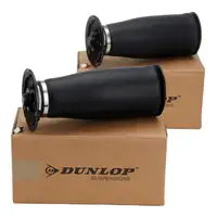 2x DUNLOP Luftfeder Luftfederbalg für BMW 5er E61 Touring hinten 37126765602