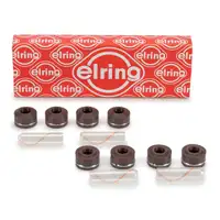 8x ELRING 764.019 Ventilschaftabdichtung für MERCEDES W201 W123 W124 W460 W461 W463 M102