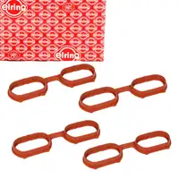 4x ELRING 266.250 Dichtung Ansaugkr&uuml;mmer f&uuml;r BMW 5er E34 7er E32 E38 M60 M62 11611433328