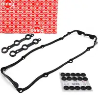 ELRING Valve Cover Gasket + 15 Gasket Screws for BMW E46, E39, M52, M54 up to September 2002