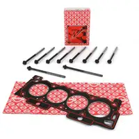 ELRING Zylinderkopfdichtung + Schraubensatz f&uuml;r CITROEN C2 C3 PEUGEOT 106 206 1.1