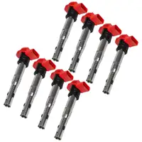 8x ERA 880065 Z&uuml;ndspule Z&uuml;ndmodul f&uuml;r AUDI A8 4H R8 42 4.2 FSI quattro 371/430 06E905115E