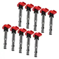 10x ERA 880065 Ignition Coil Ignition Module for AUDI RS6 C6 R8 42 5.2 FSI 525&ndash;610 hp 06E905115E