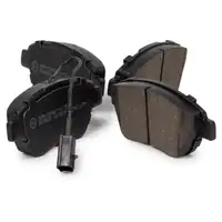 EUROREPAR Bremsbel&auml;ge + Sensor f&uuml;r ALFA ROMEO CITROEN FIAT LANCIA PEUGEOT vorne 1617262380