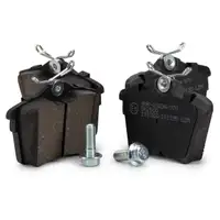 EUROREPAR Bremsbel&auml;ge Bremskl&ouml;tze f&uuml;r CITROEN C5 3 PEUGEOT 407 607 hinten 1617264780