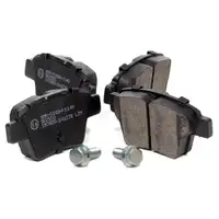 EUROREPAR Bremsbel&auml;ge Bremskl&ouml;tze f&uuml;r CITROEN C4 1 PEUGEOT 207 307 hinten 1617272480