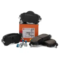 EUROREPAR Bremsbel&auml;ge f&uuml;r CITROEN 2 DS4 ohne elektrische Feststellbremse vorne 1617273280