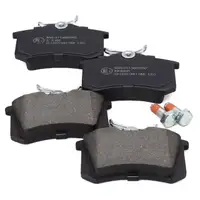 EUROREPAR Bremsscheiben + Radlager + Bremsbel&auml;ge f&uuml;r PEUGEOT 2008 1 ab ORGA 15050 hinten