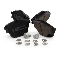 EUROREPAR Bremsscheiben + Bel&auml;ge f&uuml;r PSA C4 Picasso 2 308 2 3 508 2 OPEL Astra L hinten