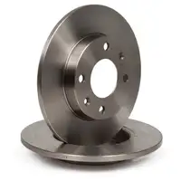 EUROREPAR Bremsscheiben Satz f&uuml;r CITROEN C15 Saxo PEUGEOT 106 205 206 306 vorne 1618859680